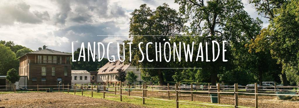 Gaestehaus Am Landgut Schonwalde-Glien Екстериор снимка